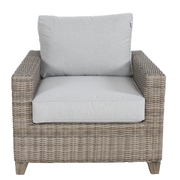 1 Seater Wicker Rattan Outdoor Sofa Chair Lounge