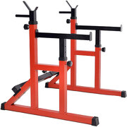 Squat Rack Barbell Rack Dip Station Home Fitness Gym Bench Press Bar Weight