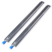 26In Pair 150Kg Heavy Duty Drawer Slides Rails Runners Locking Ball