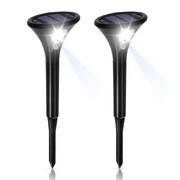 Solar Garden Lights With Spike - Motion Sensor - Two In One Package