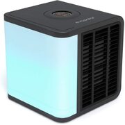 Personal Portable Air Cooler, Desktop Fan, Usb, Led Light, Black