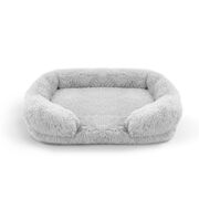 Dog Cat Pet Warm Plush Nest, Calming Bed, Memory Foam, L