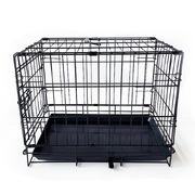 42" Pet Dog Cage, Metal Crate, Enlarged Reinforced House