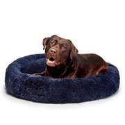 "Aussie" Calming Dog Bed - Blue - 100 CM - Large