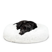 Calming Dog Bed  - White - 100 Cm - Large