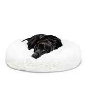 "Aussie" Calming Dog Bed - White - 100 CM - Large