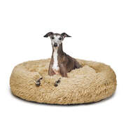 Calming Dog Bed - Medium - Brindle - 80 Cm