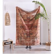 Oriental Turkish Rug: Large Kilim Area Rug for Living Room and Home Décor