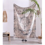 Luxury Rustic Cotton Wool Throw Rug Blanket Quilt- Large Picnic Throw Rug