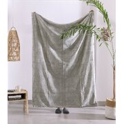 Cotton & Wool Throw Blanket | Large Picnic Rug | Valentine's Day, Mother's Day