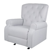 Solid steel frame Rocking Chair - Silver 