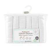 Cuddleco Muslins - White