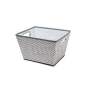 Rectangle Tapered Tote - Cool Grey