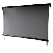 Outdoor Roller Blind Sun Screen Awning, Aluminium Hood
