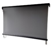Outdoor Roller Blind Sun Screen Awning with Aluminium Hood - Protect Your Space from the Sun