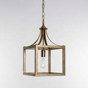 Gold Hampton Style Lantern Pendant Light - Langham