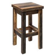 Australian Made Solid Hardwood Timber Bar Stool In Blonde Matt Finish