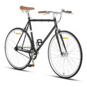 Pearl Black Fixie: Sleek 56cm Bikes for Stylish Rides