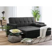 Hartford Sofa Bed with Pullout Chaise - Multi-Functional and Stylish in Black