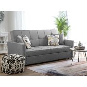 Hartford Sofa Bed - Multi-Functional Set with Pullout Chaise in Light Grey | Best Deals