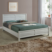 Alice Bed Queen White Ash Colour