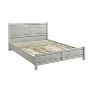 Bedframe Queen Size White Ash 