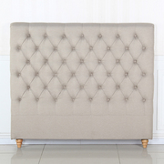 King Size Beige French Provincial Headboard