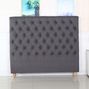Queen Size Charcoal French Provincial Headboard