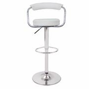 GINA BAR STOOL WHITE