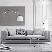 Carlton Grey Linen Fabric Cover Sofa