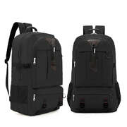 Spacious 60L Travel Backpack (Black)