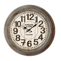 Classical 18'' Round Metal Wall Clock