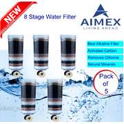 8 Stage Water Filter Cartridges x 5