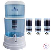 20L Benchtop Water Purifier Maifan Stone with 3 X 8 Stage Fluoride Reduction Filters