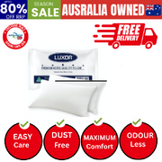 Australian Made Hotel Quality Pillow Standard Size Twin Pack