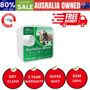 Aus Made Merino Wool Quilt 350GSM 270x240cm Super King Size