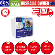 Aus Made Merino Wool Quilt 700GSM 270x240cm Super King Size