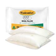Aus Made Natural Health Wool Pillow Twin Pack