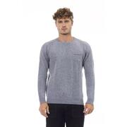 Alpha Studio Light Blue Viscose Sweater (52 It)
