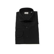 Classic Black - Bagutta Men'S Cotton Shirt