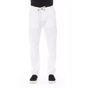 Baldinini White Cotton Jeans - W38 Us