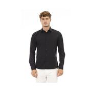 Baldinini Trend Black Cotton Shirt - L