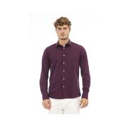 Bold In Red - Baldinini Trend Men'S Cotton Shirt