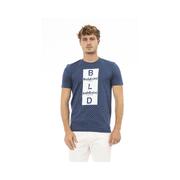 Baldinini Trend Men'S Cobalt Cotton Tee Shirt - Xs