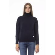 42 It Blue Wool Sweater Baldinini Trend Women