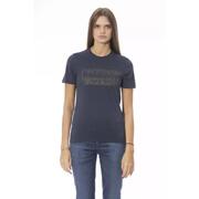 Blue Cotton Tee Shirt Baldinini Trend Women'S