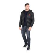 Classic Black Polyamide Outerwear For Men By Hugo Boss