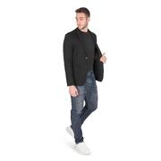 Hugo Boss Men'S Elegant Black Jacket - Size 46 Eu
