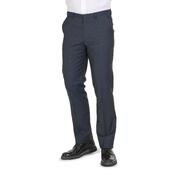 Dark Blue Comfort Hugo Boss Men'S Dark Blue Virgin Wool Trousers (106 Cm)