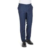 Boss Blue Wool Blend Trousers - 106 Cm